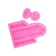 thumbnail image 1 of Advancent Fondant Mousse pastel decoración molde pastelería Sugarcraft molde antiadherente decorativo hornear moldes para cocina Herramientas y accesorios para hornear Advancent HA080958-00, 1 of 6
