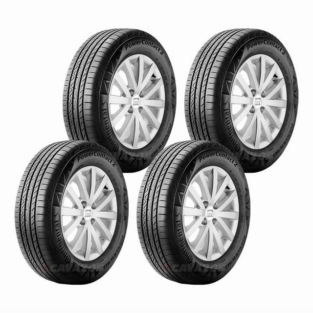 Paquete de 4 llantas 205/55 R16 Continental Powercontact 2 Fr 91V