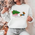 thumbnail image 2 of Dachshund Through The Snow Sweatshirt Dachshund Christmas Sweatshirts Dog Lover Christmas Gift Shirt, 2 of 5