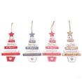 thumbnail image 4 of Unilife Christmas Ornaments Colorful Wooden Creative Letters Christmas Tree Pendant, 4 of 8