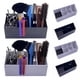 thumbnail image 2 of Jumpingount Caja de almacenamiento de tijeras, suministros de belleza, contenedor de tijeras de múltiples compartimentos, abrazaderas, soporte Cuidado del cabello Negro, 2 of 6