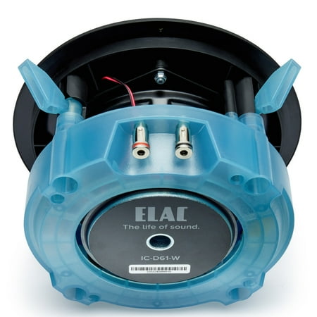 ELAC - Debut 6-1/2" 120-Watt Passive 2-Way In-Ceiling Speaker (Each) - White