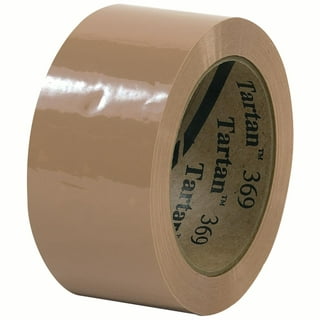 Tartan Box Sealing Tape 305, Clear, 72 mm x 100 M, 24 Rolls/Case