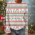thumbnail image 2 of successthop Christmas Sweaters for Women Snow Knit Long Sleeve Knitwear Oversized Crewneck Pullover Top Print Clothes XL, 2 of 5