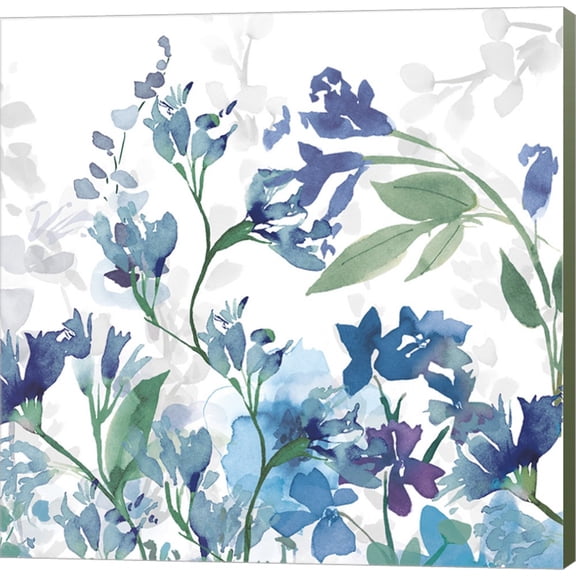Colors of the Garden III Cool Shadows by Wild Apple Portfolio, Canvas Wall Art