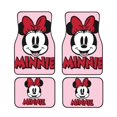 thumbnail image 1 of Cartoon Mickey Mouse And Minnie Mouse Car Floor Mats Universal Floor Mats for Cars Front Rear Car Foot Mats Cute Anime Pattern Car Accessories for Trucks, 1 of 5