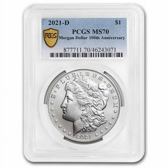 2021-D Silver Morgan Dollar MS-70 PCGS