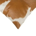 thumbnail image 2 of Natural Torino Geneva Neutral Cowhide Pillow | 2-Pack | 18"x18", 2 of 2
