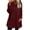 ZQR1-Wine, variant on Meichang Womens Sherpa Fleece Hoodies Winter Soft Warm Fuzzy Pajama Pullovers Long Sleeve Loose Fit Casual Fluffy Hooded Sweatshirt with Pockets Loungewear