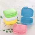 thumbnail image 4 of Fake Tooth Cleaning Case Leakproof Household Small Protective Small Container Dustproof Mouthguard Retainer Organizer Orthodontic Supplies Type3, 4 of 9