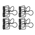 thumbnail image 4 of Skeleton Binder Clips, Paper Clamps Beautiful 50Pcs Sturdy  For Test For Ticket Black, 4 of 8