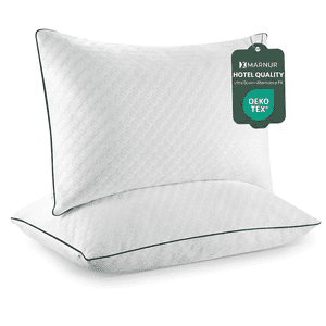 MARNUR Down Alternative Pillows, Standard, Set of 2