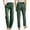 Green, variant on SNKSDGM Women's Plus Khaki Pants for Women High Waisted Capri Pants for Women Jeans White Women's Casual Pants Solid and Pants with Pocket Long Pants