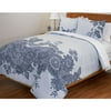True Blue Graphic Lace Comforter Set