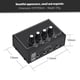 thumbnail image 2 of Amplificador de audio Irfora Amplificador amplificador de auriculares portátil de 4 vías AHA04 con entradas de 1/4 de pulgada y 1/8 de pulgada Salidas Control de volumen de entrada estéreo RCA Irfora Amplificador de audio, 2 of 7