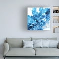 thumbnail image 4 of Canvas Wall Art - Jean Plout 'Abstract Pouring O' Wall Art for Living Room, Bedroom, or Office Décor by Trademark Fine Art - 14 x 14 Inches, 4 of 4