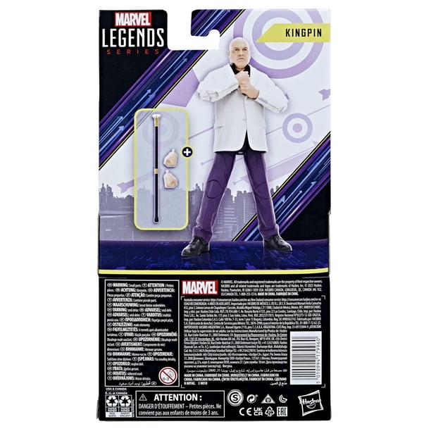 Hasbro Marvel Legends Series Kingpin, Hawkeye Collectible 6 Inch