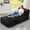 Black, variant on Hobestluk Big Bean Bag Lounger Chairs Large Beanbag Chair for Adults Bean Bag Sofa with Memory Foam Filled for Living Room, Bedroom or Balcony (Stripe Grey)