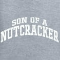 thumbnail image 6 of Wild Bobby Vintage Movie Quote Son Of A Nutcracker Women Racerback Tank Top, Heather Grey, Small, 6 of 6