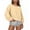 Beige, variant on Odbmxy Long Sleeve Ladies Sweatshirts Beige Women Tops Solid Color Basic Oversized Lightweight Sweatshirts,XL