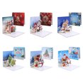 thumbnail image 1 of Tarjeta Dibujo Diamante Felicitación Nuevo 6PCS S WDOplteas Santa Forma Especial, 1 of 9