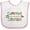 White and Pink, variant on Inktastic Camping Cousins- Arrow Boys or Girls Baby Bib