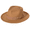 Camel, variant on Fedora Hats for Men Women Vintage Wide Brim Felt Panama Hats Dress Hat with Bow Belt