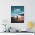 thumbnail image 2 of Scripture Walls  Be Strong and of a Good Courage Deuteronomy 31:6 Bible Verse Canvas Christian Wall Art Ready to Hang Unframed, 2 of 9
