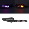 thumbnail image 4 of LED Turn Signal Light, 1 Pair Motorcycle Turn Signal Bright Light 2 Way  For Motorbike, 4 of 8