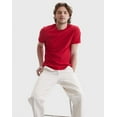thumbnail image 6 of Hanes Short Sleeve T-Shirt 2-Pack Mens Perfect-T Tee Lightweight Cotton sz S-3XL, 6 of 10