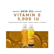 Jason Natural ، زيت فيتامين E ، 5000 وحدة دولية ، 4 fl oz (118 مل) (حزمة 4)
