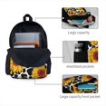 thumbnail image 4 of Sunflower Cow Pattern Backpack,Large Capacity Travel Backpack,Laptop Backpack,Water Resistant Backpack For Women Men 3, 4 of 5