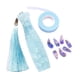 thumbnail image 4 of Juego de púas de dedo para guzheng para niños, accesorios para instrumentos musicales con cinta adhesiva. Azul, 4 of 9