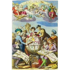 Best Posters Antique Maps Mini Poster 11Inx17In #6 In Mail/Storage/Gift Tube 11x17 Poster