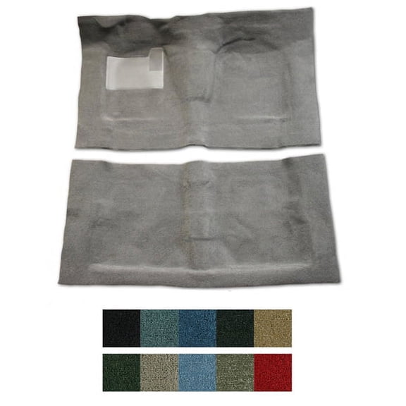 ACC 1968-1973 Chevy Nova 2 Door Automatic Loop Carpet, Black