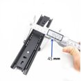 thumbnail image 4 of Btibpse Muebles Guías para cajones de extensión Completa de 6 Pulgadas de Longitud Riel Deslizante con rodamiento de Bolas telescópico 2 Piezas, 4 of 5