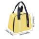 thumbnail image 3 of Xihbxyly Ventas Compras en línea Bolsa de almuerzo portátil para exteriores, bolsa de almuerzo japonesa, bolsa de almuerzo de papel de aluminio, bolsa aislante, 3 of 3