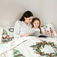 thumbnail image 5 of Castle Fairy Xmas Nutcracker 3-Piece Full Size Comforter Sets for Teenagers,Lodge Cabin Bedding Comforter Set,Christmas Tree Lightweight Bedding Sets,Breathable Home Decor, 5 of 8
