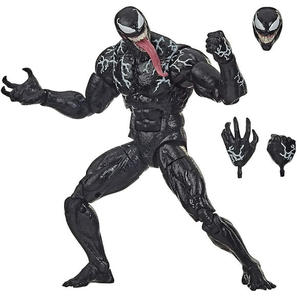 Legends Series Venom 6-inch Collectible Action Figure Venom Toy, Premium Design And 3 Accessories