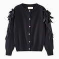 thumbnail image 2 of Gibobby Sweater Toddler Sweater Toddler Girl Boy Baby Kids Autumn And Winter Sweater Color Cardigan Solid Color Cardigan Kids Sweater(3-4 Years,Black), 2 of 9
