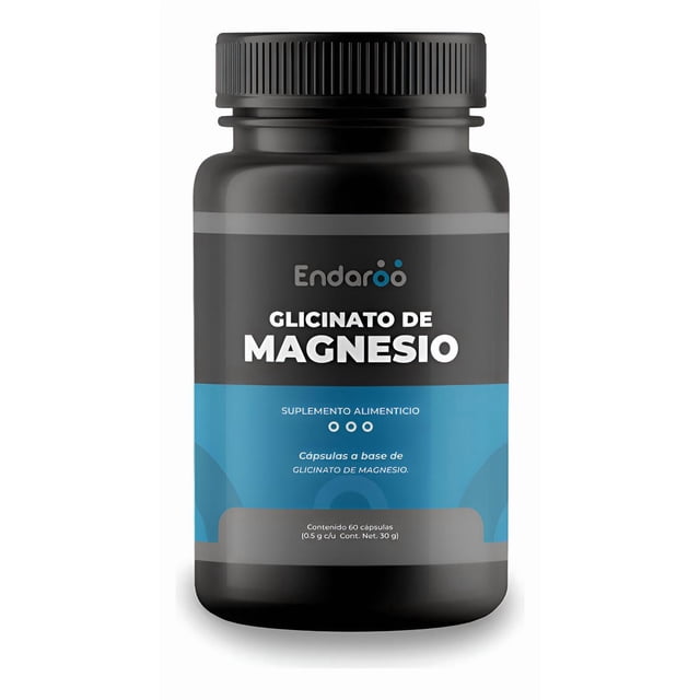 Glicinato De Magnesio 500mg - 60 Cápsulas