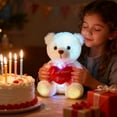 thumbnail image 6 of Gumesh LED Teddy Bear Night Light - Glowing Plush Toy with Soothing Light, Cuddly Sleep Companion for Kids & Adults, 6 of 6