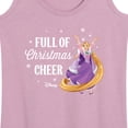 thumbnail image 3 of Disney - Full Of Christmas Cheer Rapunzel - Women's Racerback Tank Top, 3 of 5