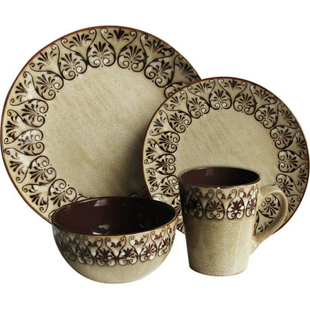 American Atelier Mehndi 16-Piece Dinnerware Set
