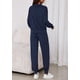 thumbnail image 5 of Conjunto Deportivo PRETTYGARDEN Mujer 2 Piezas Azul Marino Talle S, 5 of 8