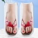 thumbnail image 4 of 1 par de calcetines divertidos con patrón 3D, divertidos calcetines tobilleros de corte bajo, regalo de Navidad y Halloween, 4 of 5