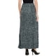 thumbnail image 3 of Falda Maxi de Terciopelo con Lentejuelas de Cintura Alta Elástica INSPIRE CHIC para Mujeres M Gris Oscuro, 3 of 6