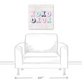 thumbnail image 3 of Creative Products Xoxo 20x20 Canvas Wall Art, 3 of 5