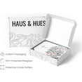 thumbnail image 4 of HAUS AND HUES Cross Framed Wall Decor - Religious Inspirational Wall Art, Cross Wall Decor Religious, Church Wall Decor Crosses, Picture Frame With Cross, Faith Wall Decor, (Black Framed, 12x16), 4 of 6