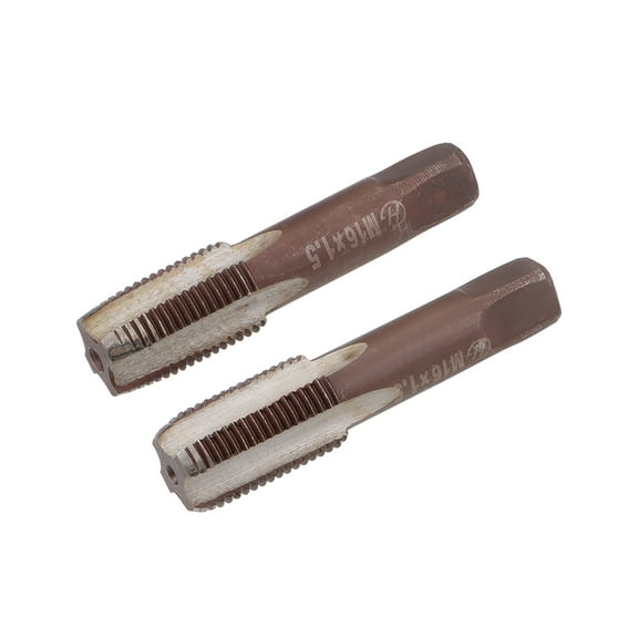 Metric Hand Tap M16 x 1.5 4 Straight Flute H2 Alloy Tool Steel 1 Pair